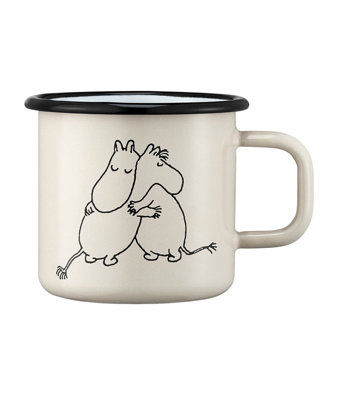 Enamel mug Moomin 80 years 370ml