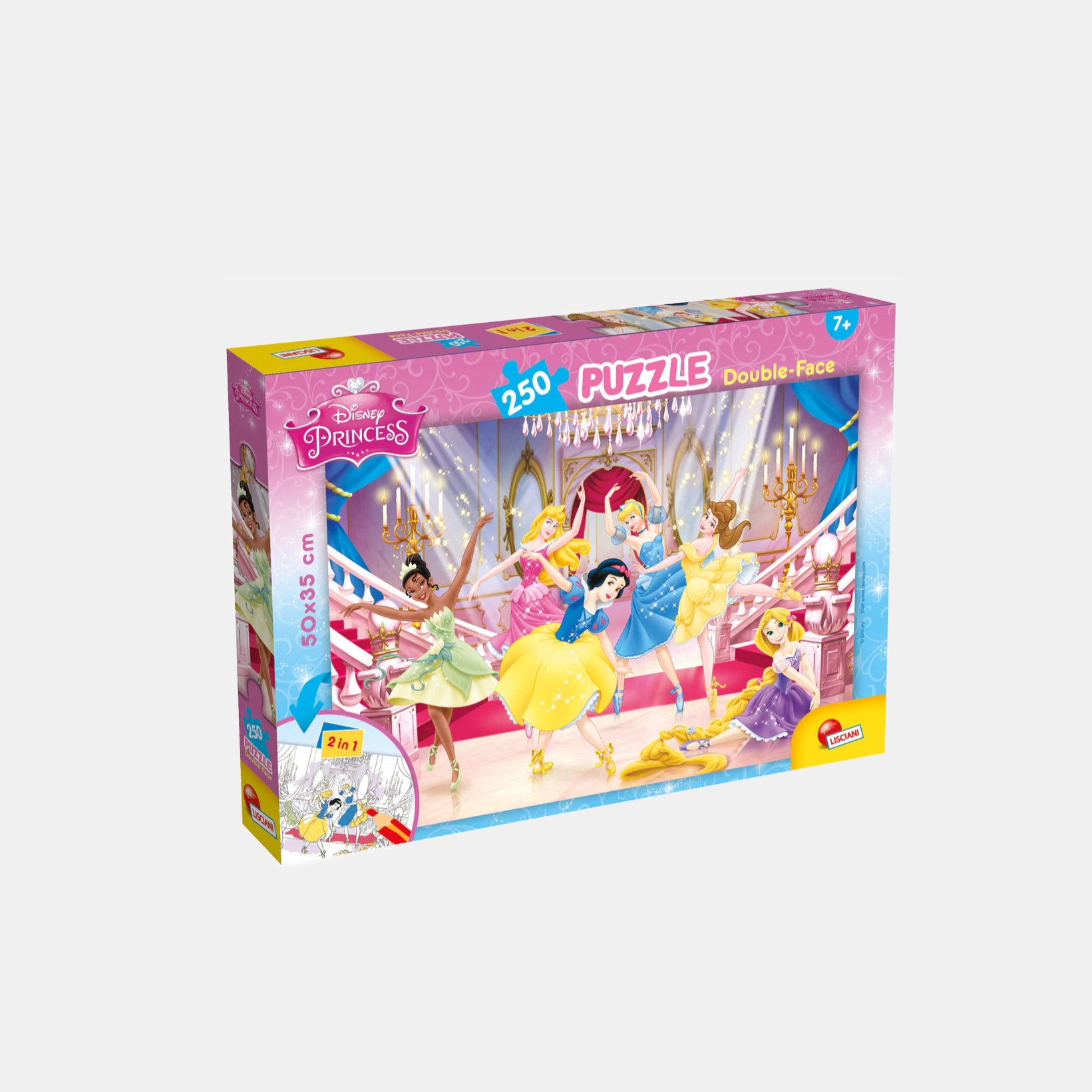 Disney Puzzle - Double sided Plus, 250pc PRINCESS – Outdo Homestore