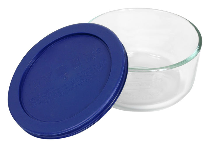 Simply Store™ 2 Cup Round Container with Blue Lid