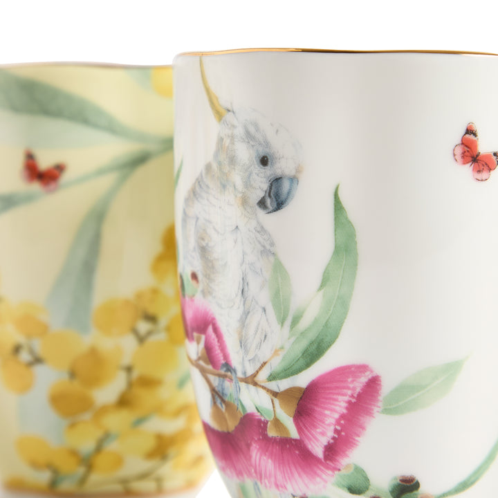 Royal Albert Miranda Kerr Australiana Mug Mixed Colours Set of 4