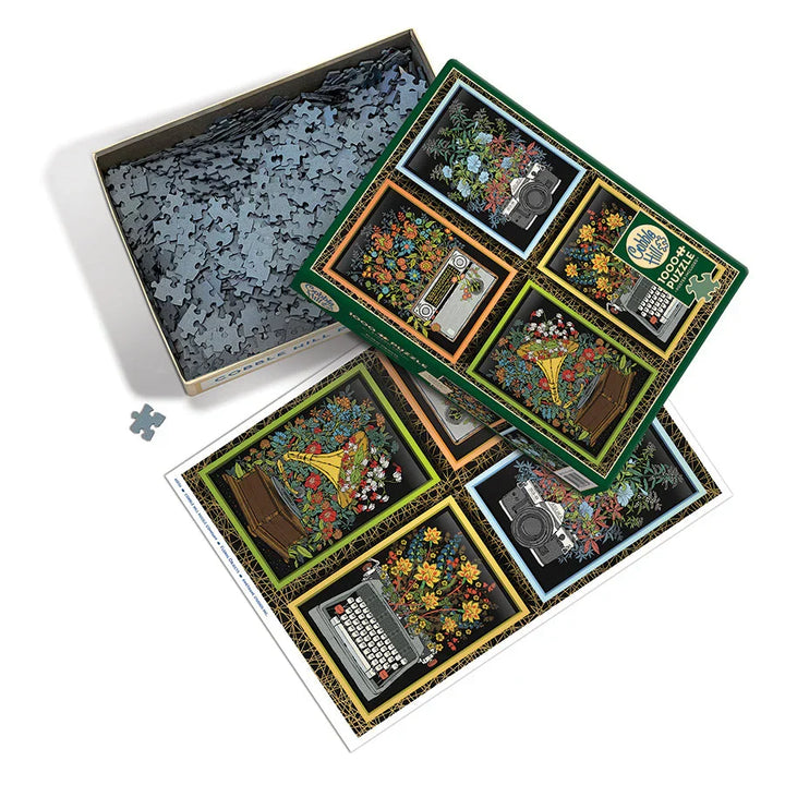 Floral Objects - 1000 piece puzzle