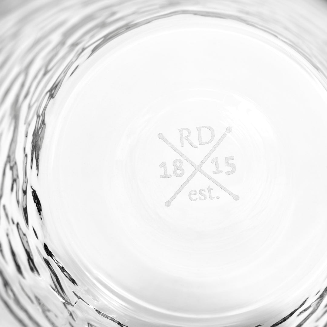 Royal Doulton Pacific 10th Anniversary Tumbler Clear Set of 4