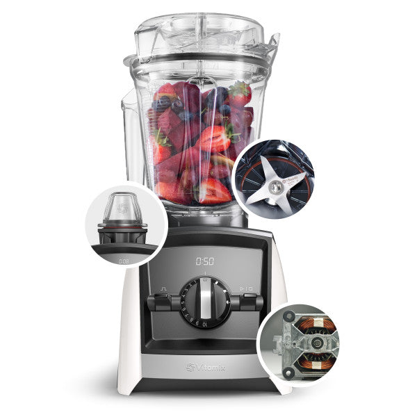 ASCENT® Series A2500i High-Performance Blender - White