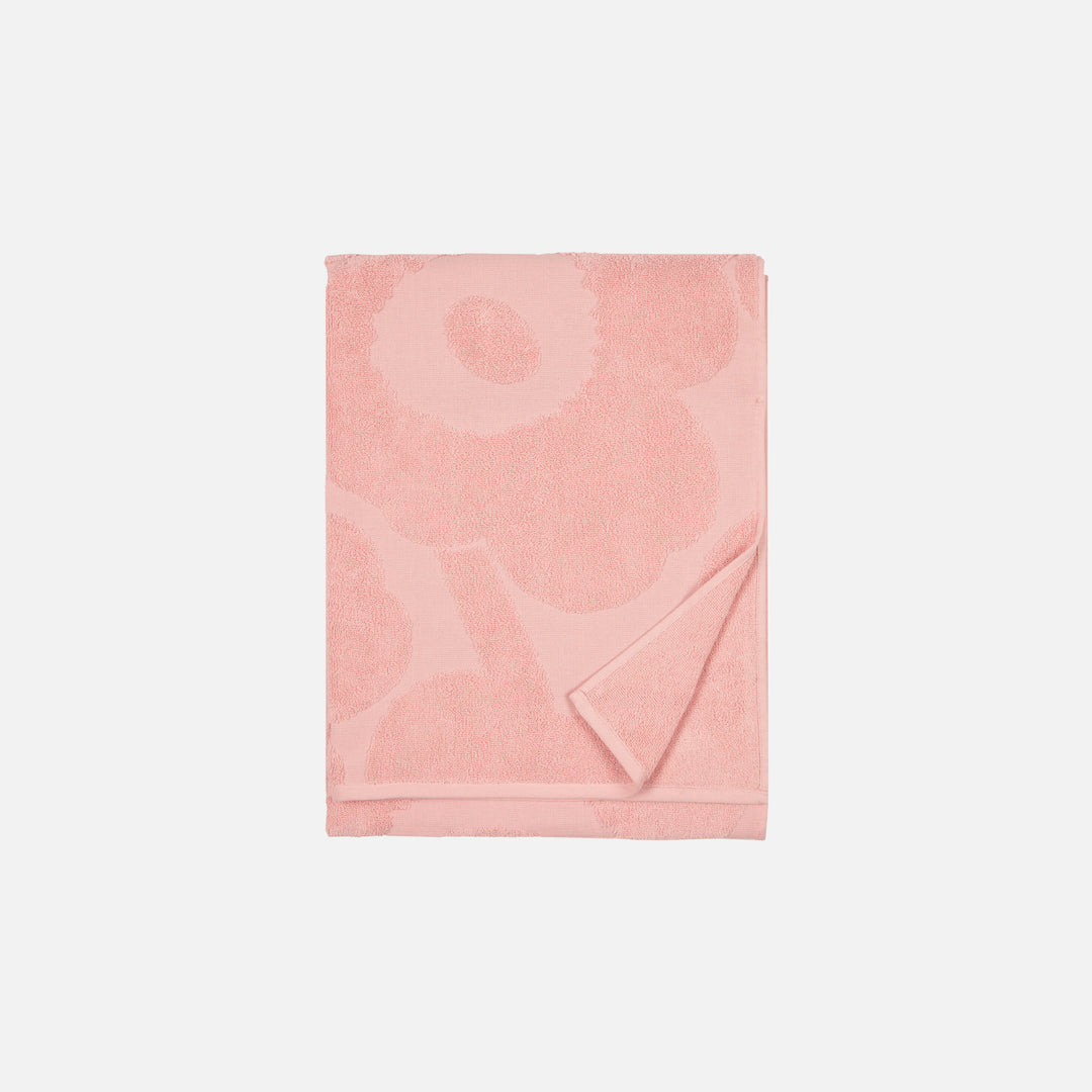 Unikko Bath Towel 70 X 150 Cm - pink