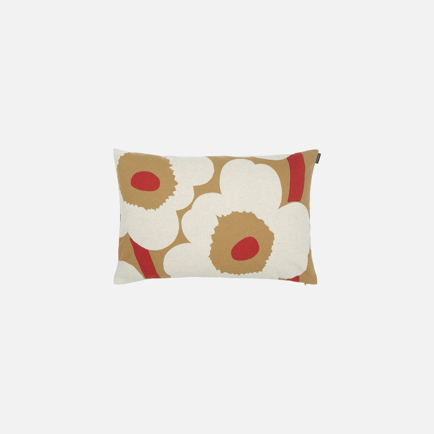 Unikko Cushion Cover 40 X 60cm - brown, red