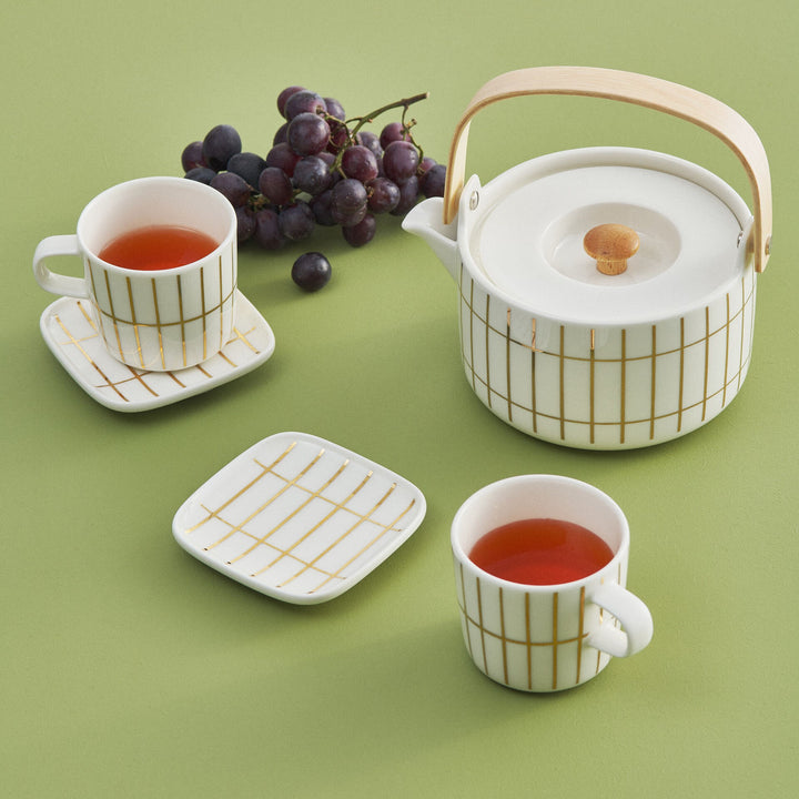 Oiva / Tiiliskivi Teapot 7 Dl