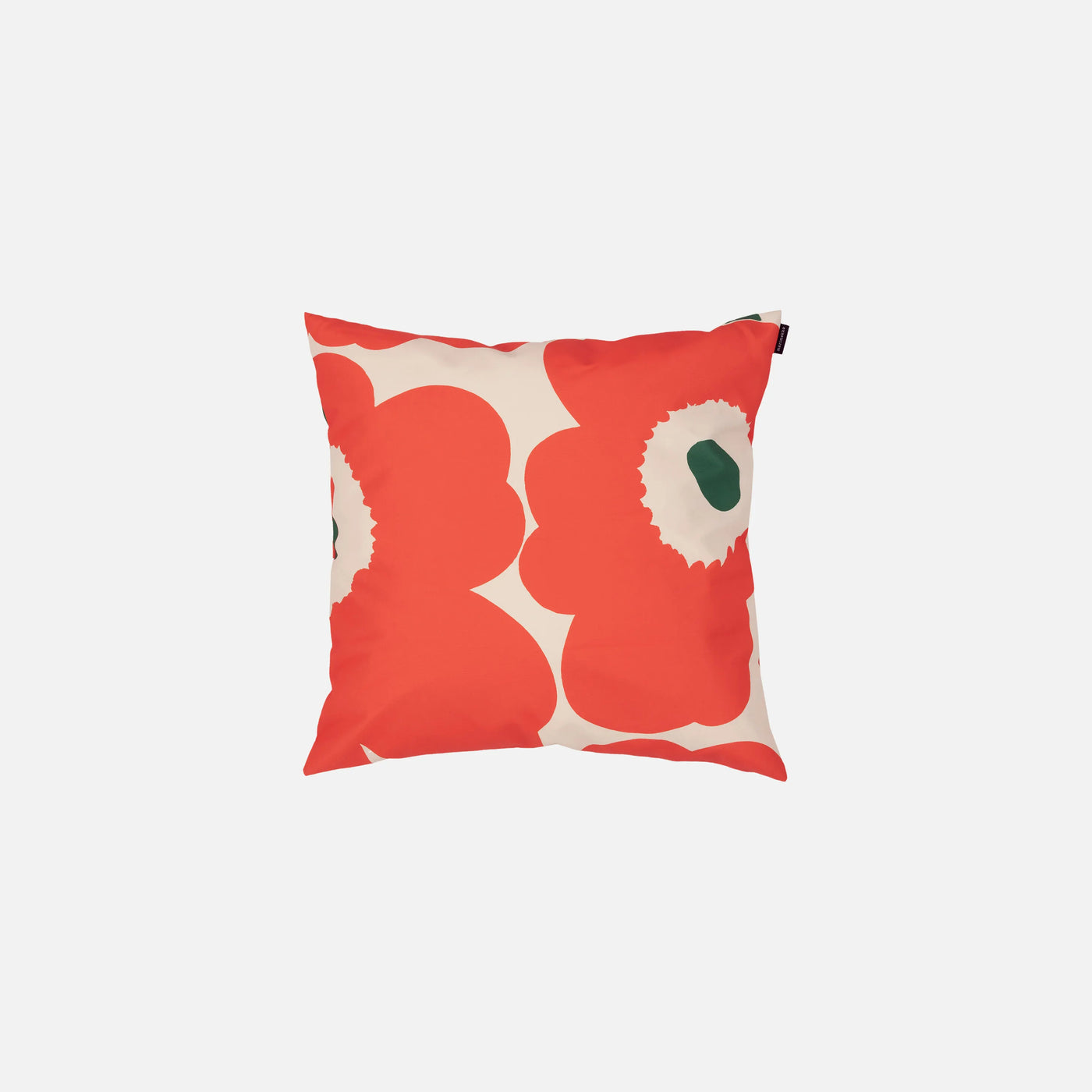 Unikko Cushion Cover 50x50 Cm - orange, green