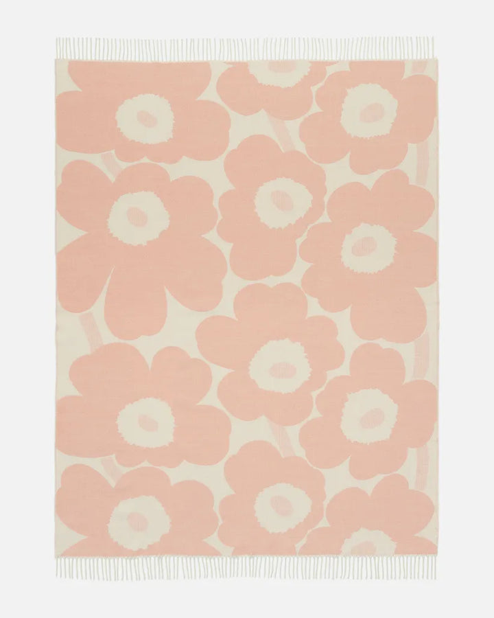 Unikko blanket 130x180 cm - pink