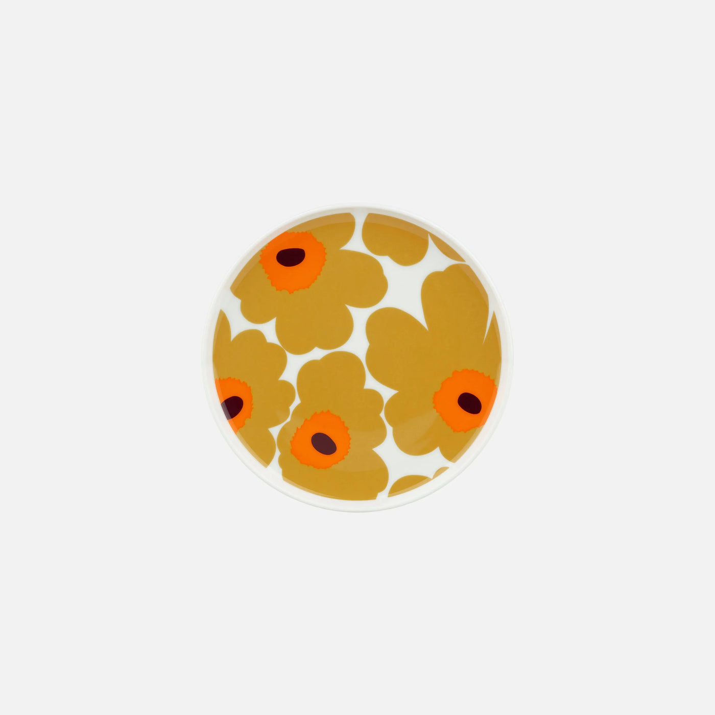 Oiva / Unikko Plate 20 cm - caramel