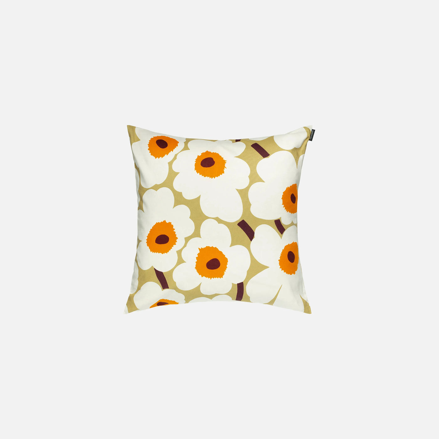 Pieni Unikko Cushion cover 50x50 cm - caramel