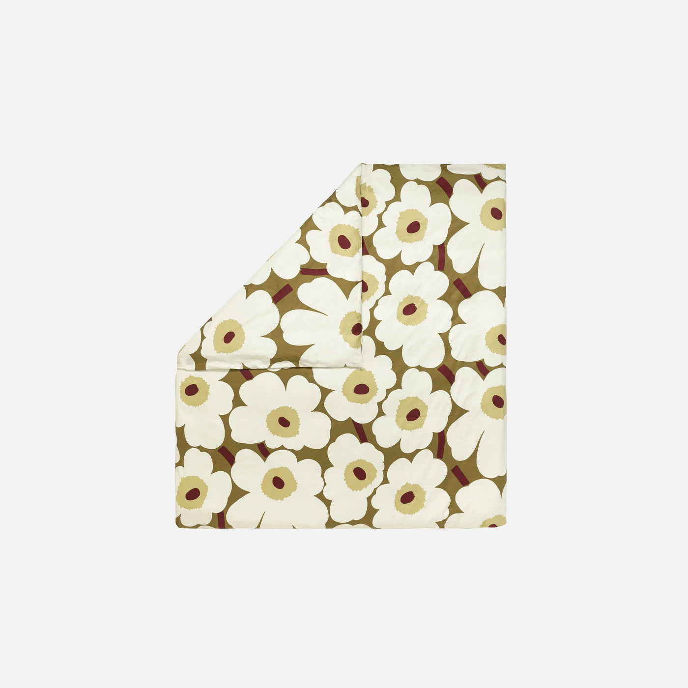 Unikko Satiini duvet cover 210x210 cm