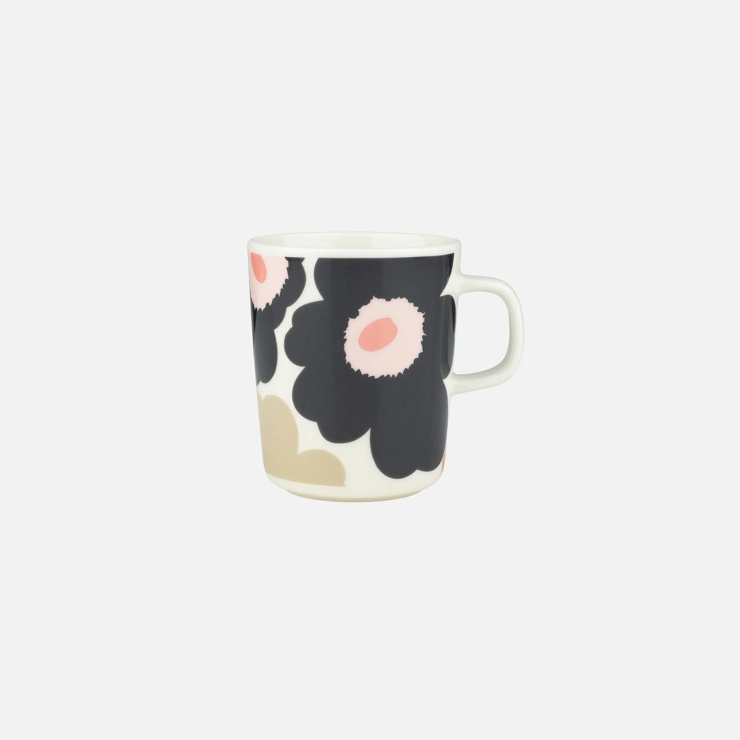 Oiva / Unikko Mug 2,5 dl - charcoal, pink