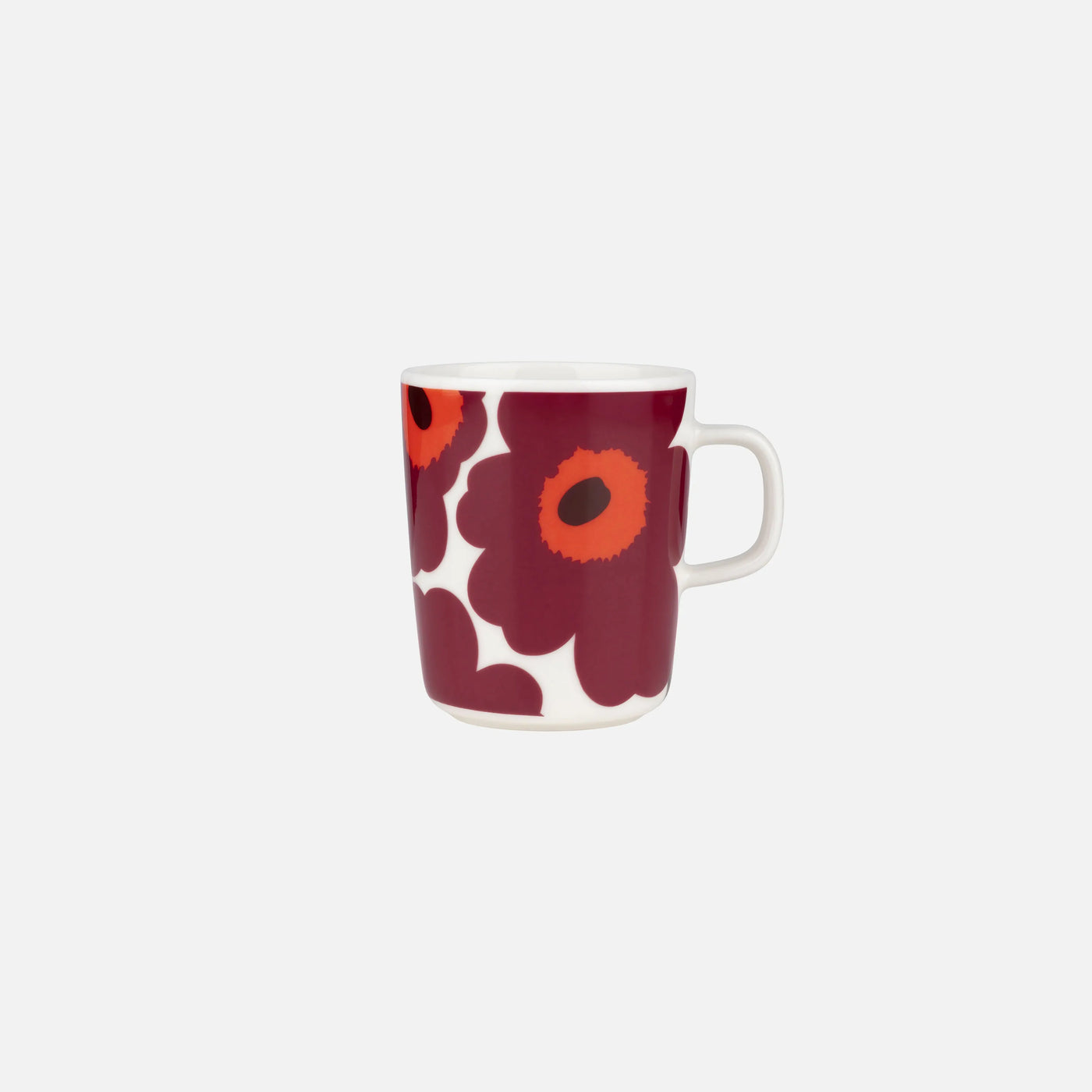Oiva / Unikko mug 2,5 dl - burgundy