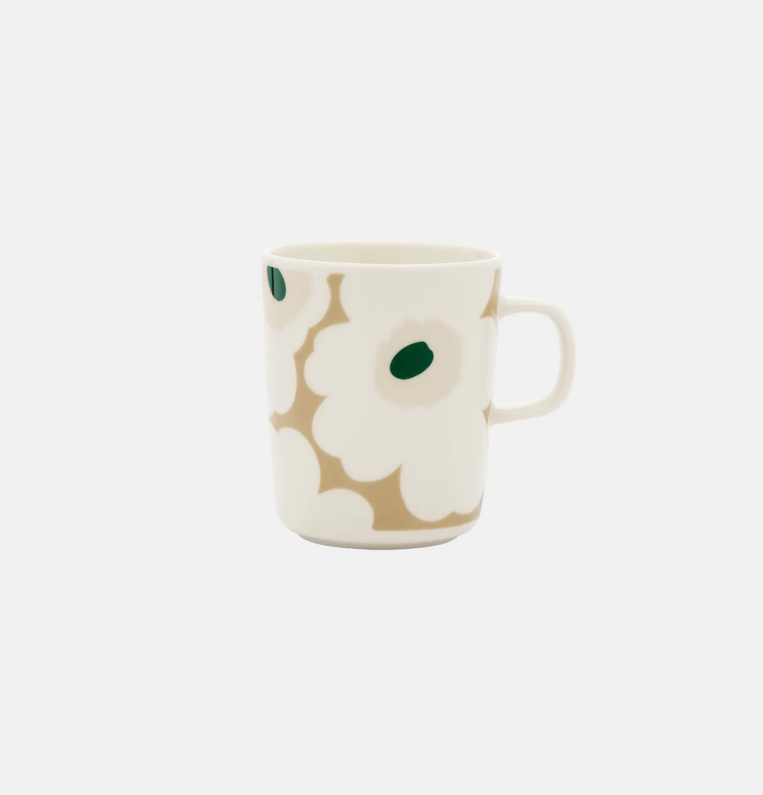 Oiva / Unikko Mug 2,5 dl - Beige and Green