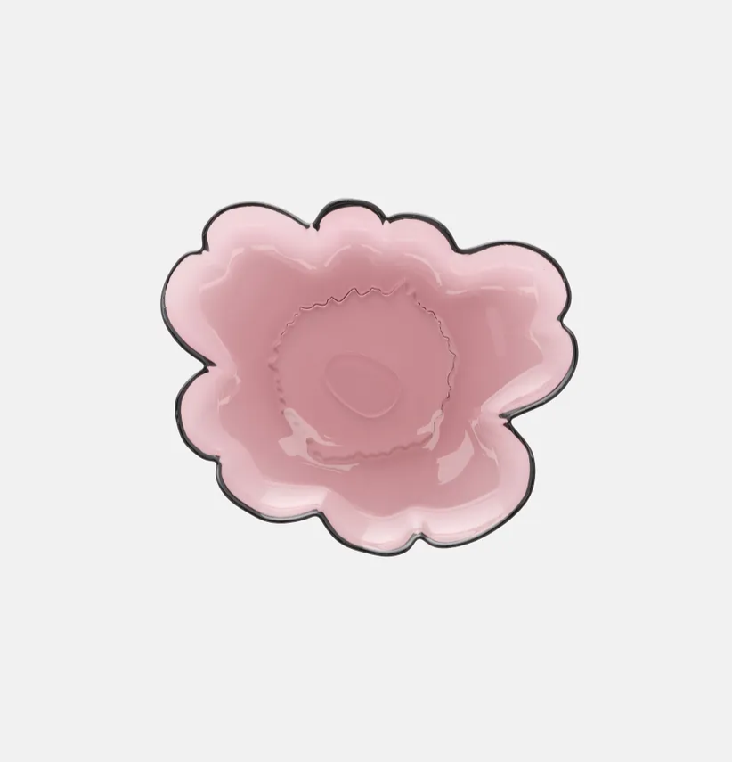 Unikko Glass Plate 20 Cm - Heather