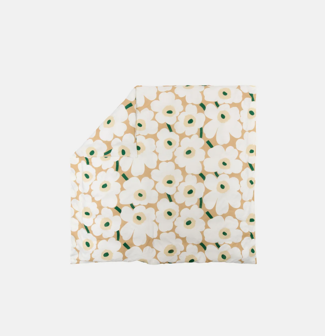 Unikko Duvet Cover 240x220 Cm - Sand