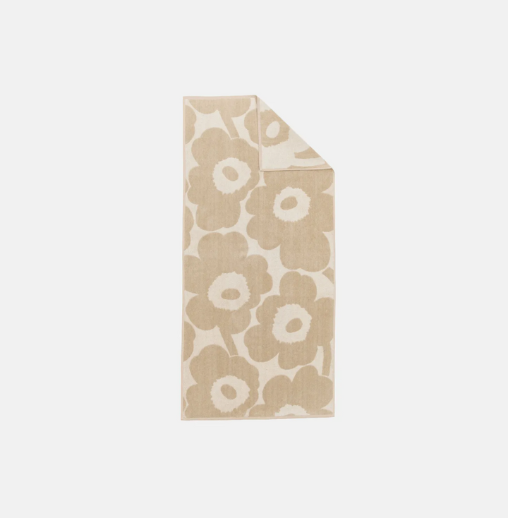 Unikko Bath Towel 70x150 Cm - Sand