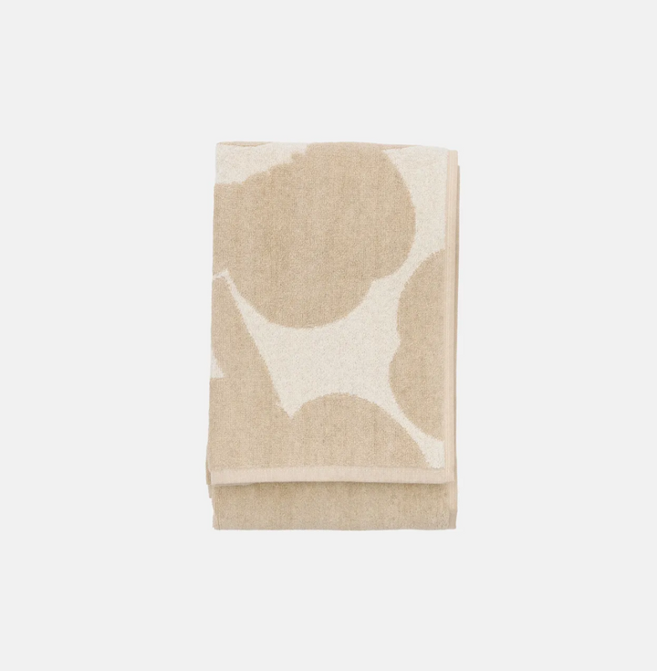 Unikko Bath Towel 70x150 Cm - Sand
