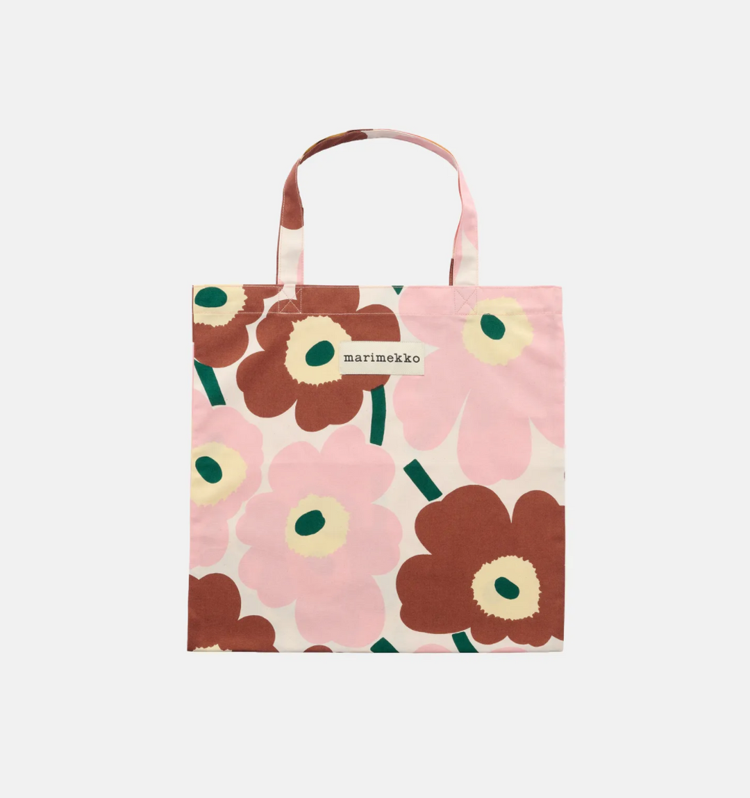 Pieni Unikko Bag 43x44 Cm - Pink and Plum
