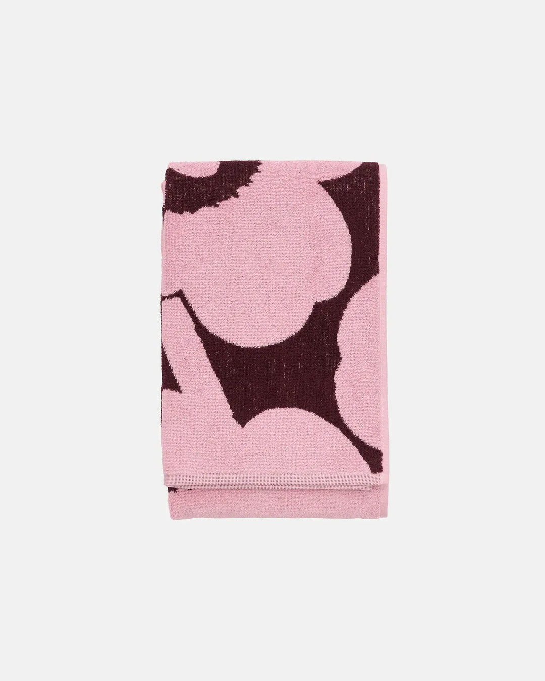 Unikko Bath towel 70x150 cm - plum, pink