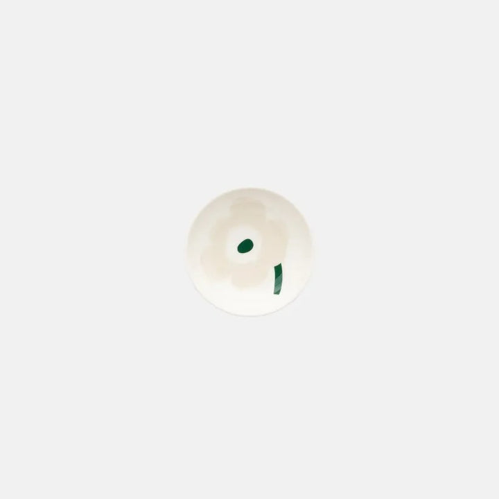 Oiva / Unikko Dish 9 cm - white,beige