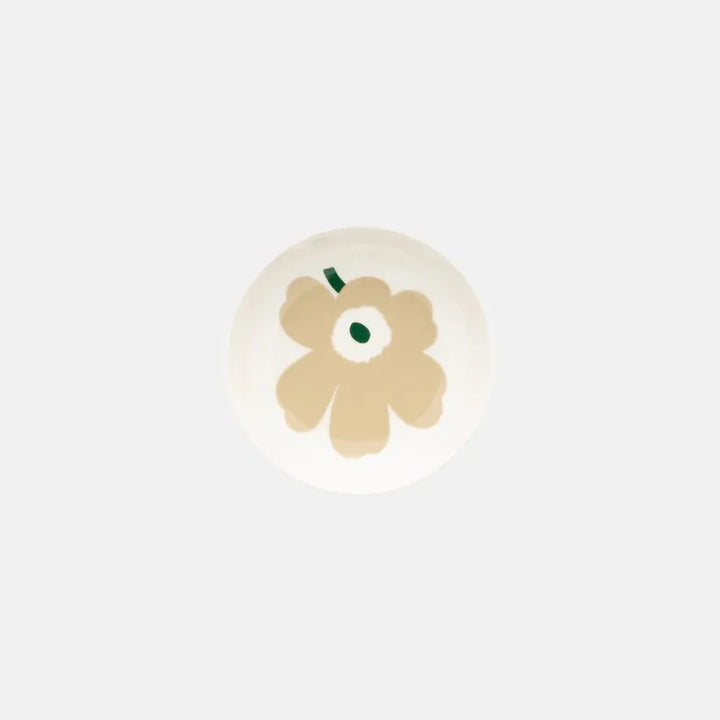 Oiva / Unikko Dish 13 cm - white,beige
