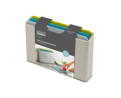 3pc Chopping Board Set w/Case