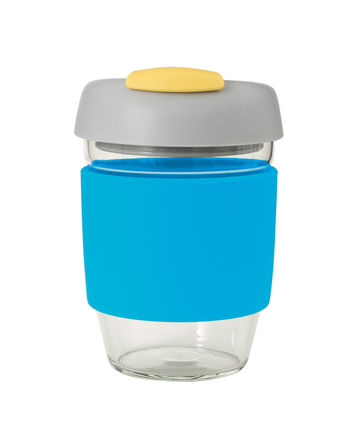 Glass GoCup 296ml - Blue/Grey/Yell