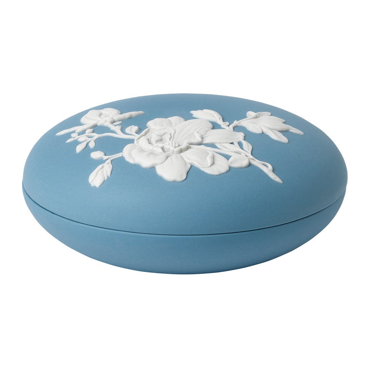 Magnolia Blossom Covered Box 6cm