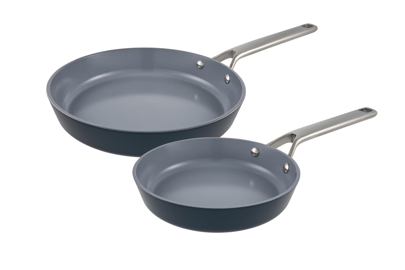 PYROLUX Nexgen 2 Piece Fry Pan Set 20 and 28cm Ivory