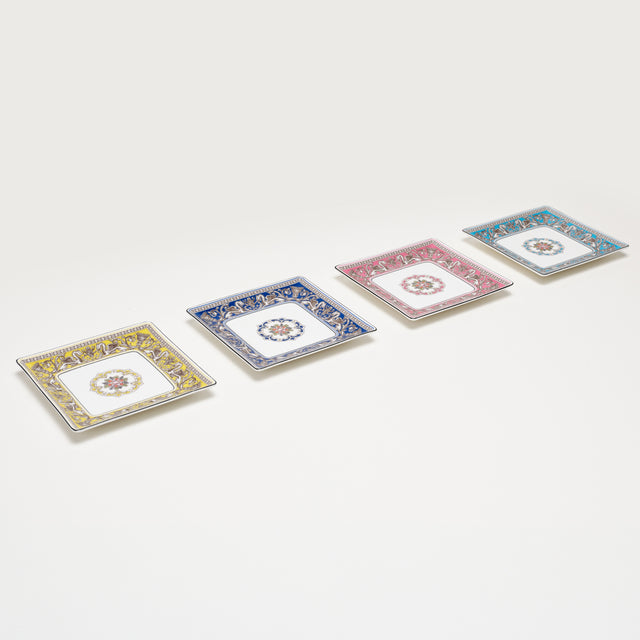 Florentine Turquoise Square Tray