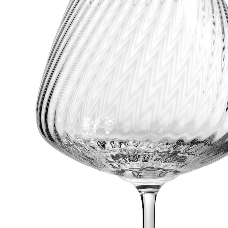 Vera Wang Swirl Stemware Red Wine Pair
