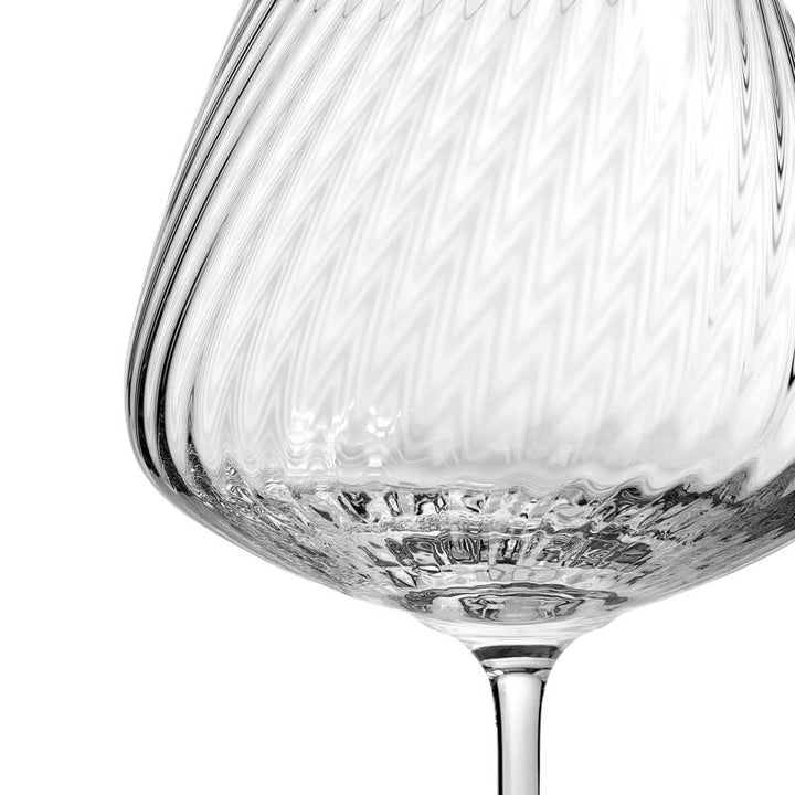Vera Wang Swirl Stemware Red Wine Pair