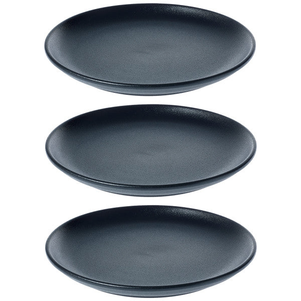 Black Coupe Plate 27cm