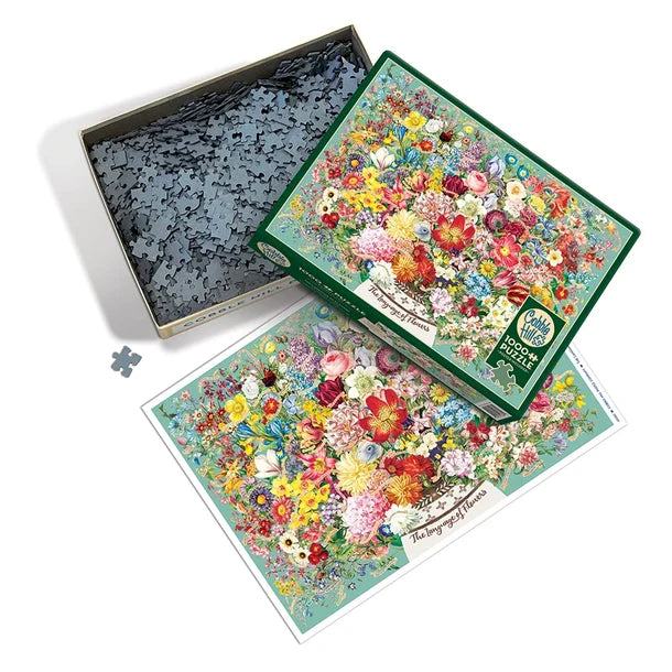 The Language of Flowers, 1000PCS, Compact