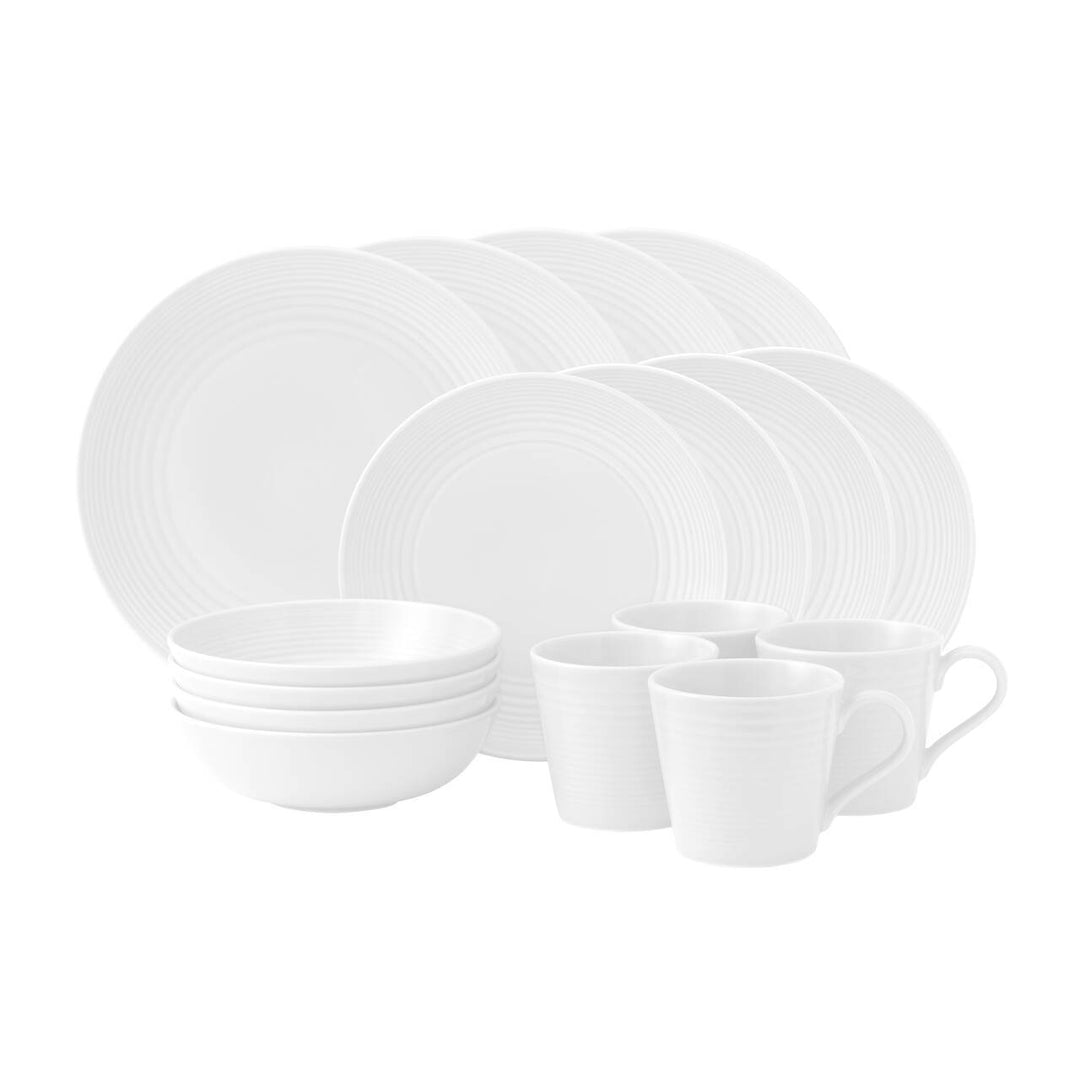Gordon Ramsay Maze 16 Piece Dinnerware Set with Mugs