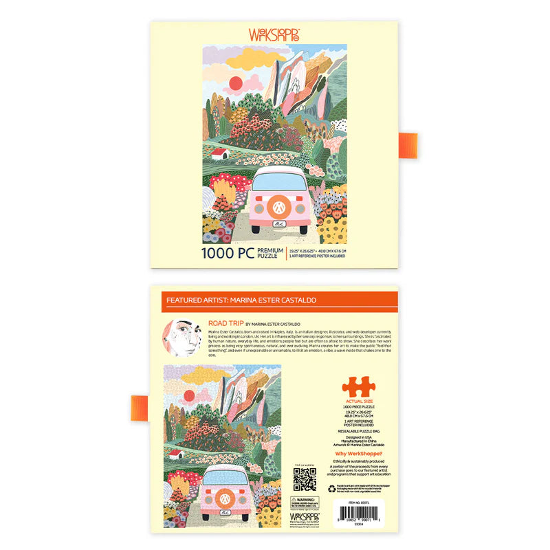 Road Trip 1000 Pce - Puzzle