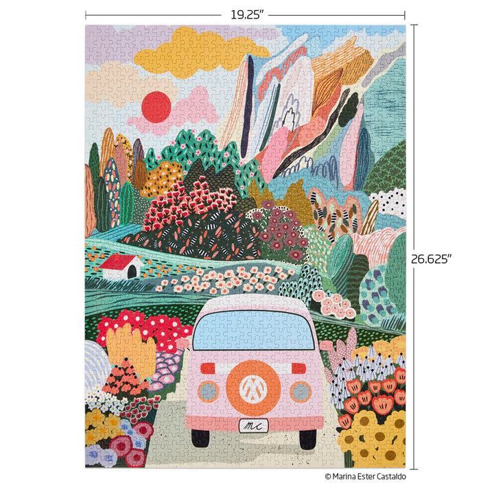 Road Trip 1000 Pce - Puzzle