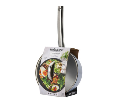 Easycook Blue Non-stick Saucepan 20cm|2.17l with glass lid