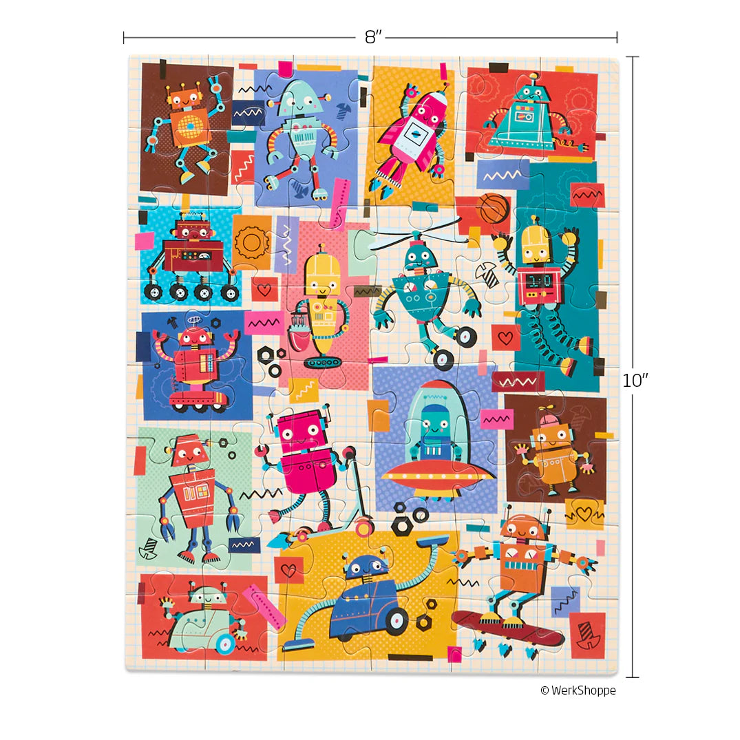 Robots 48 Piece Puzzle Snax