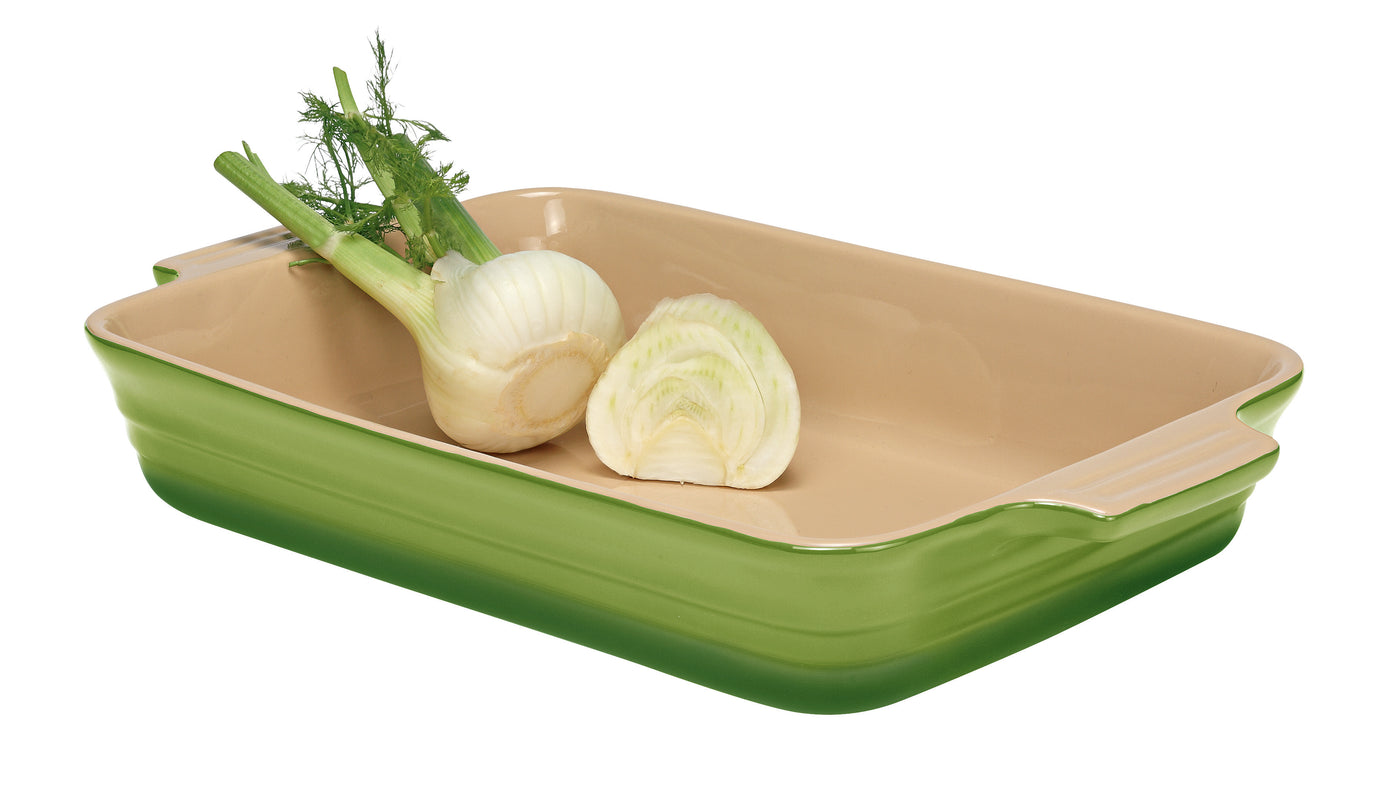 La Cuisson Large Rectangular Baker Apple