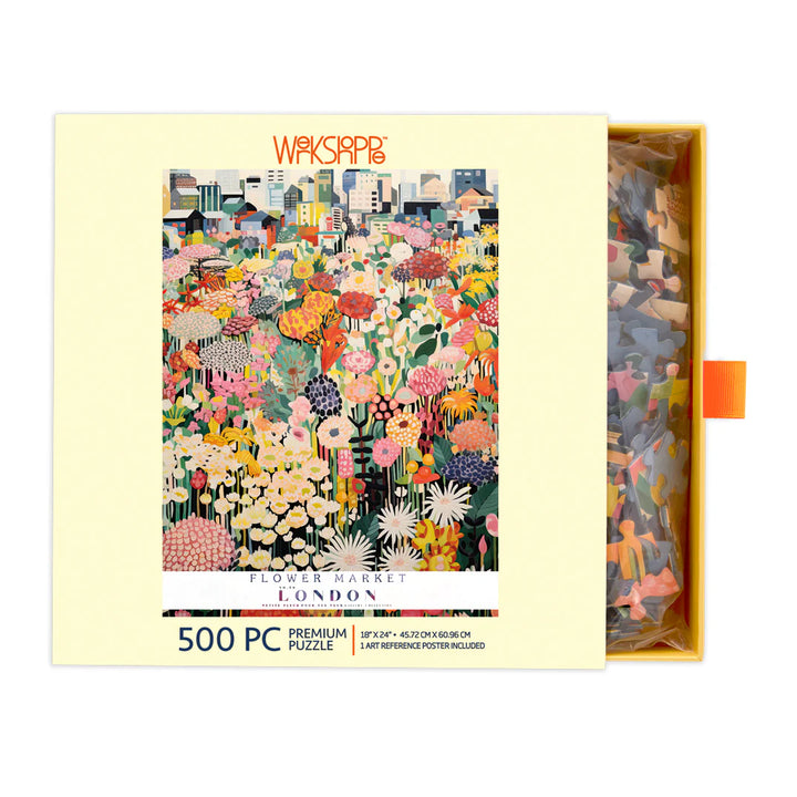 London Flower Market 500 Pce - Puzzle