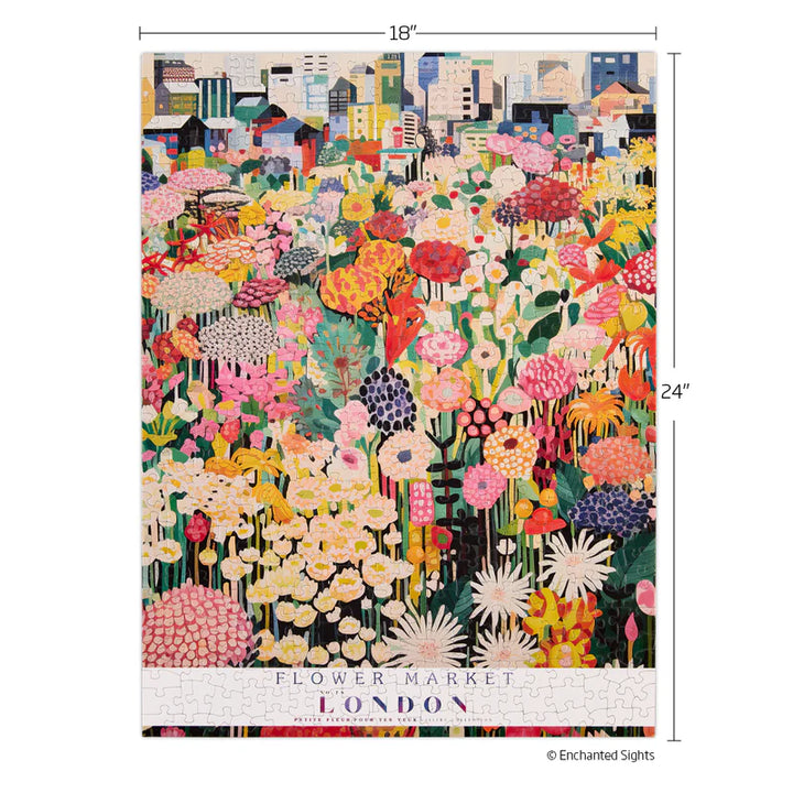 London Flower Market 500 Pce - Puzzle