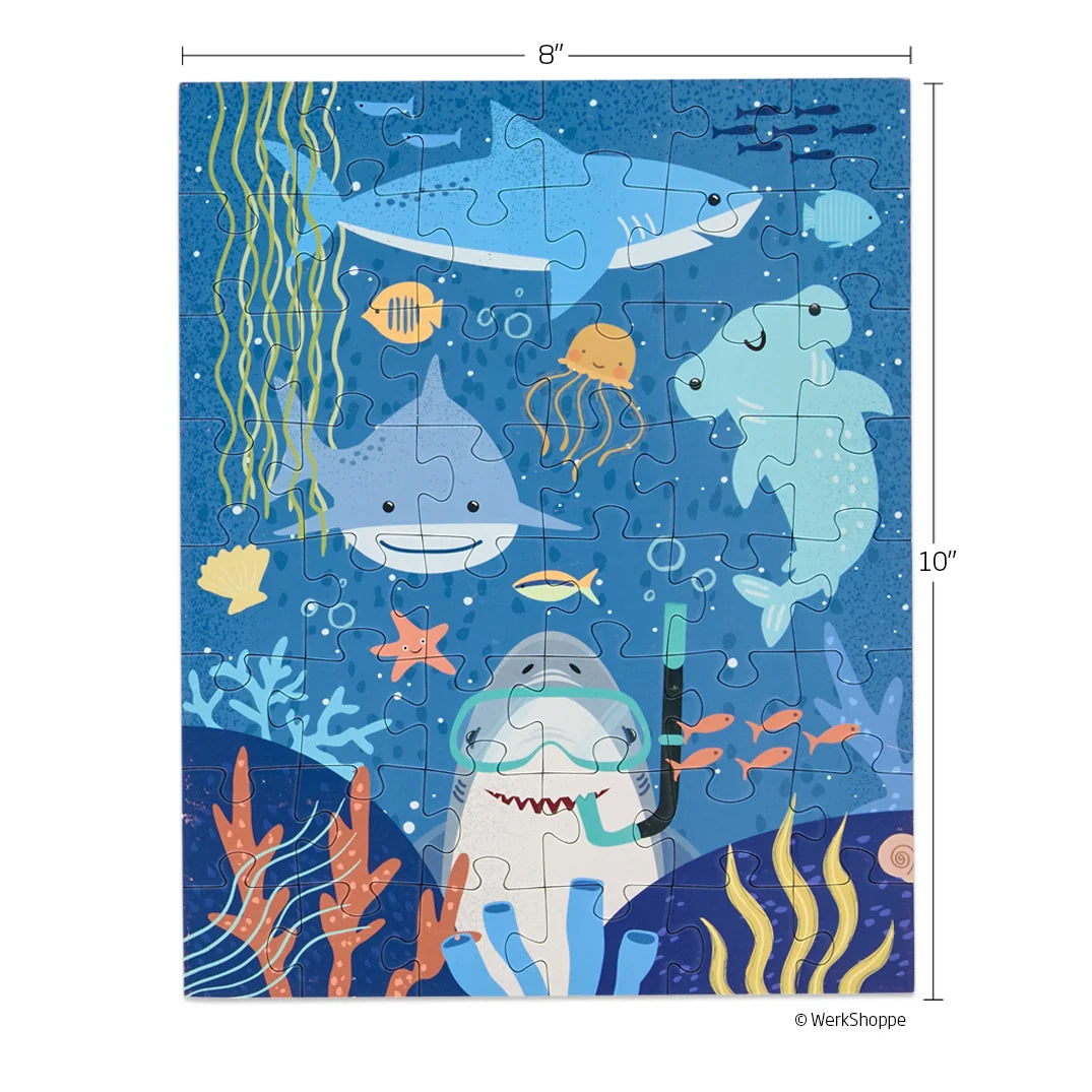 Shark Tank 48 Pce - Puzzle Snax