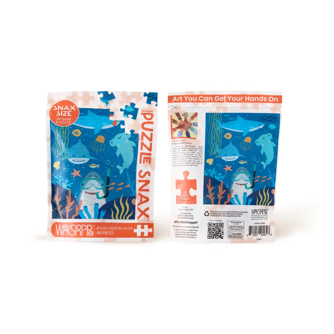 Shark Tank 48 Pce - Puzzle Snax