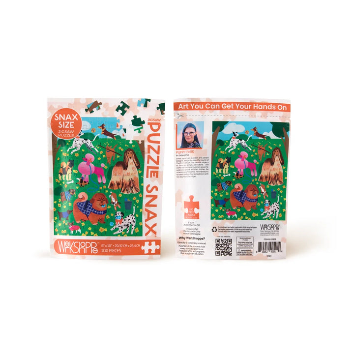 Puppy Park 100 Pce - Puzzle Snax