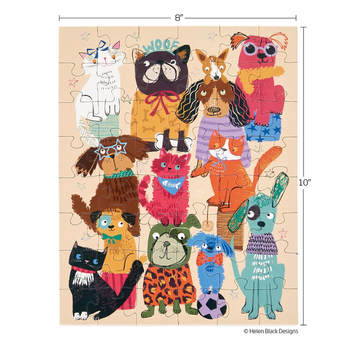 Fur Babies 48 Pce - Puzzle Snax