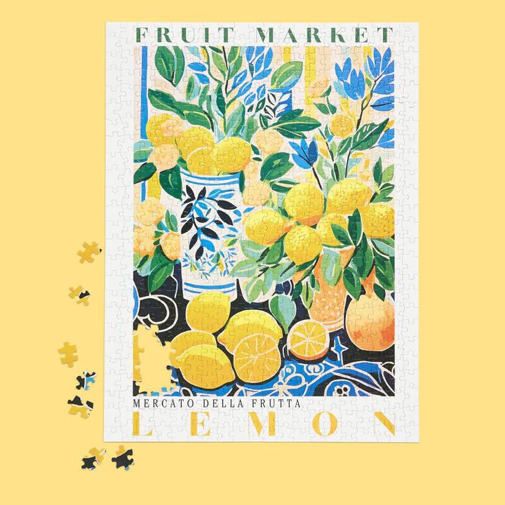 Fruit Market Lemons 500 Pce - Puzzle