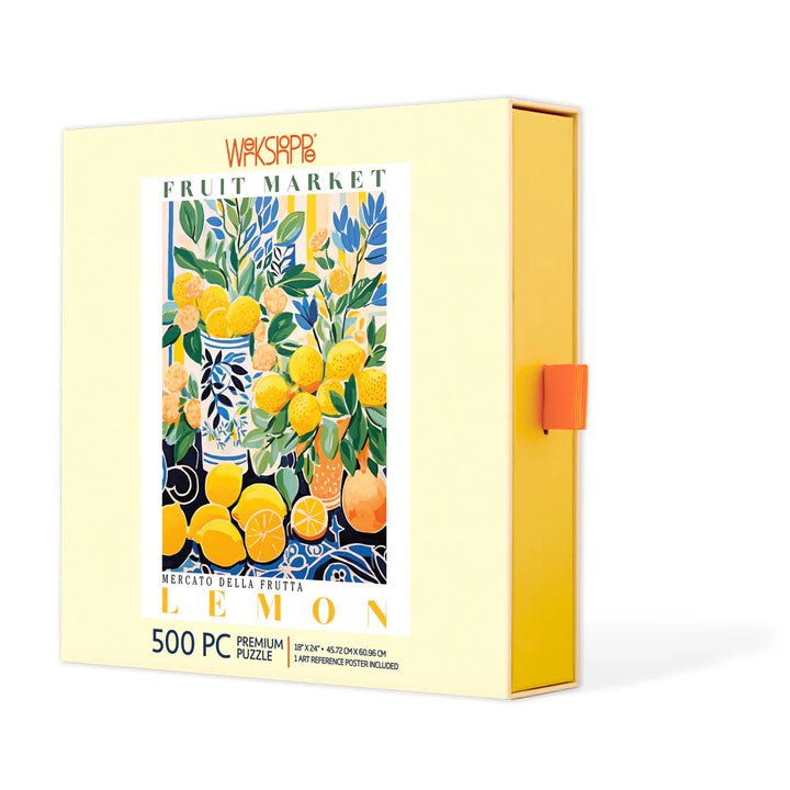 Fruit Market Lemons 500 Pce - Puzzle