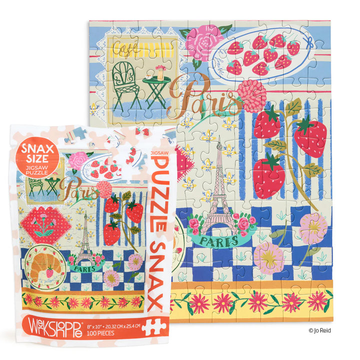Paris Cafe 100 Piece Puzzle Snax